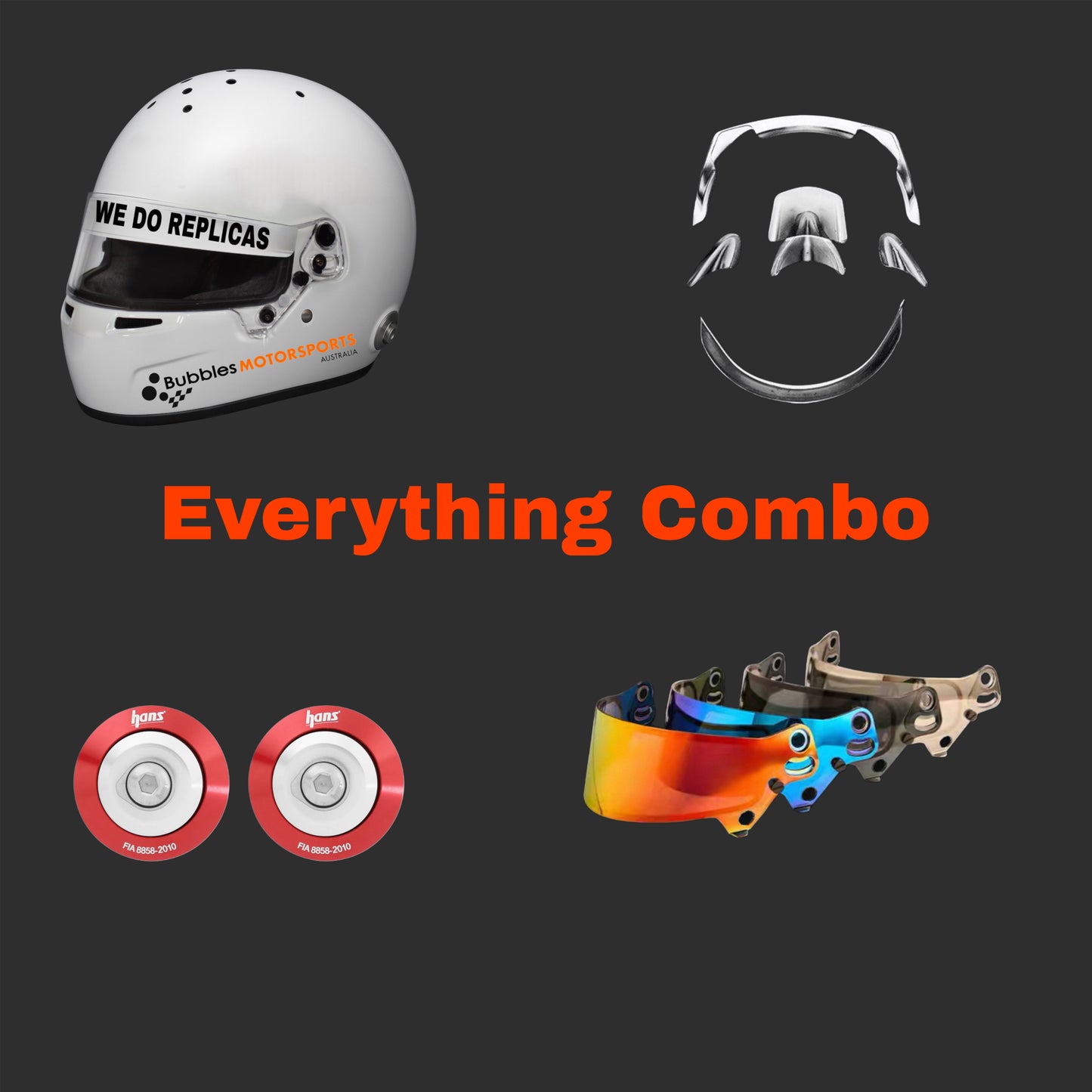 F1 Driver Helmet 1:1 Replica