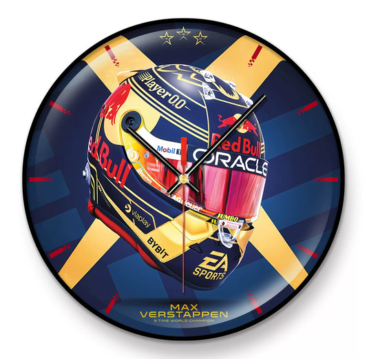 F1 Themed Clock
