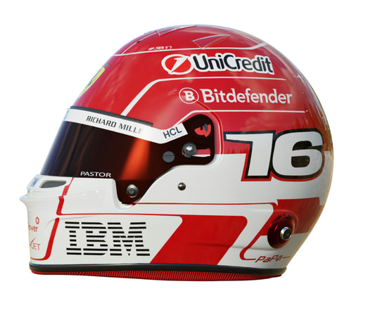 Charles Leclerc 2025 Helmet